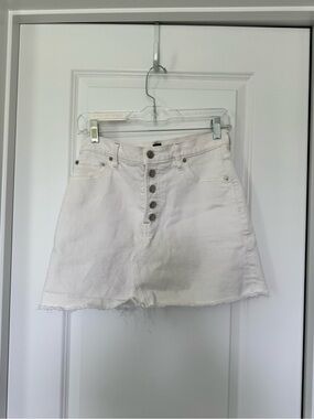Gap High Rise Denim Skirt Sz 27/4 Petite